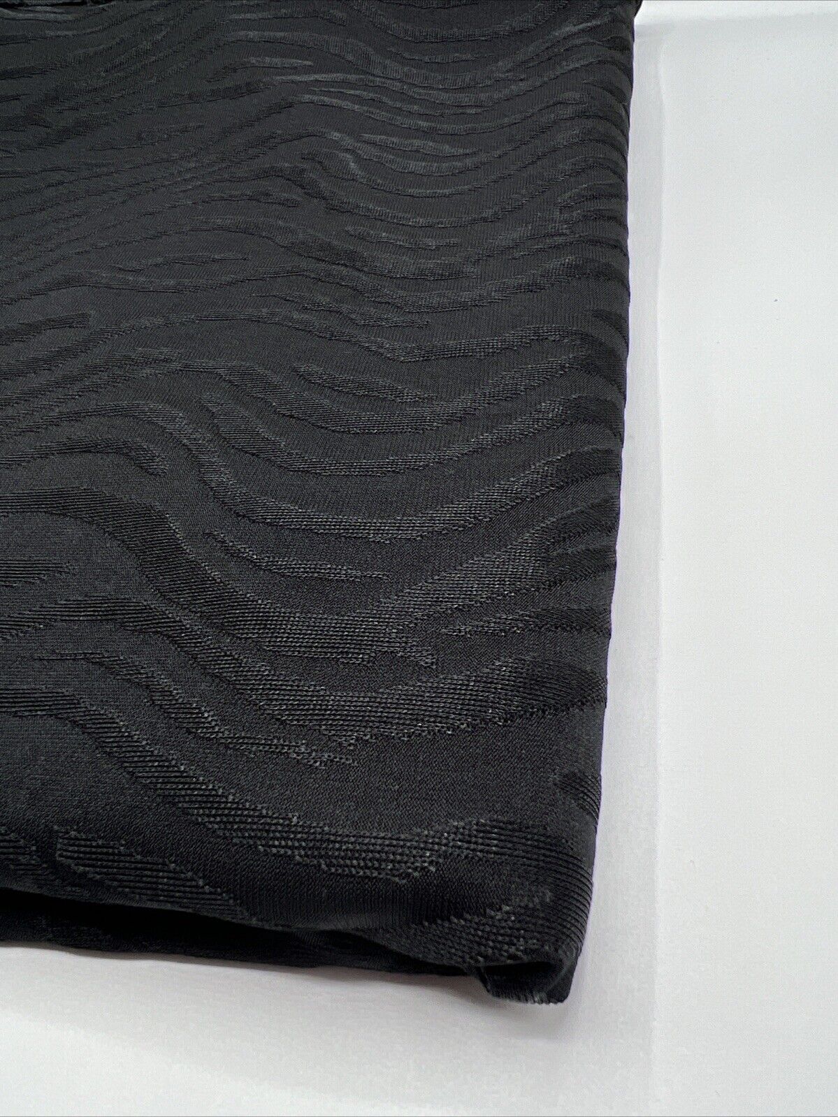 Black Zebra Stretch Fabric - T9 Fabrics