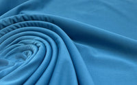 Blue Plain Soft Touch Stretch Fabric - T9 Fabrics