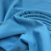 Blue Plain Soft Touch Stretch Fabric - T9 Fabrics