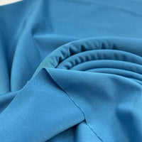 Blue Plain Soft Touch Stretch Fabric - T9 Fabrics