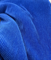 Blue Plisse Fabric - T9 Fabrics