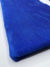 Blue Plisse Fabric - T9 Fabrics