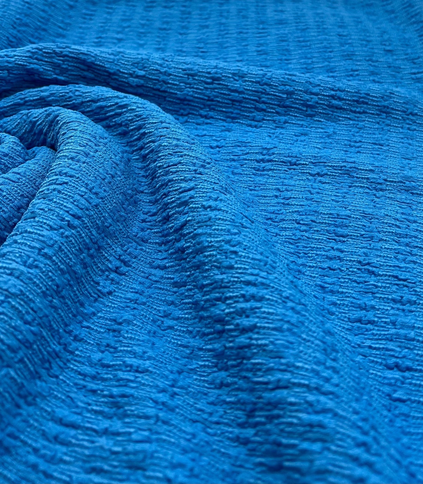 Blue Popcorn 2 Way Stretch Fabric - T9 Fabrics