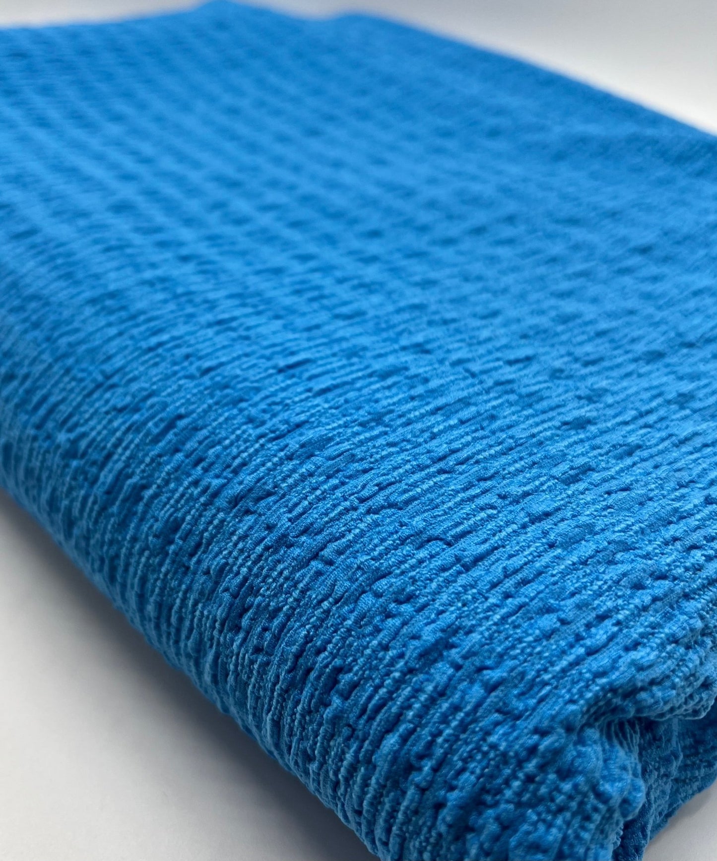 Blue Popcorn 2 Way Stretch Fabric - T9 Fabrics