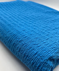Blue Popcorn 2 Way Stretch Fabric - T9 Fabrics