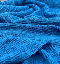 Blue Popcorn 2 Way Stretch Fabric - T9 Fabrics