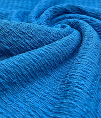 Blue Popcorn 2 Way Stretch Fabric - T9 Fabrics
