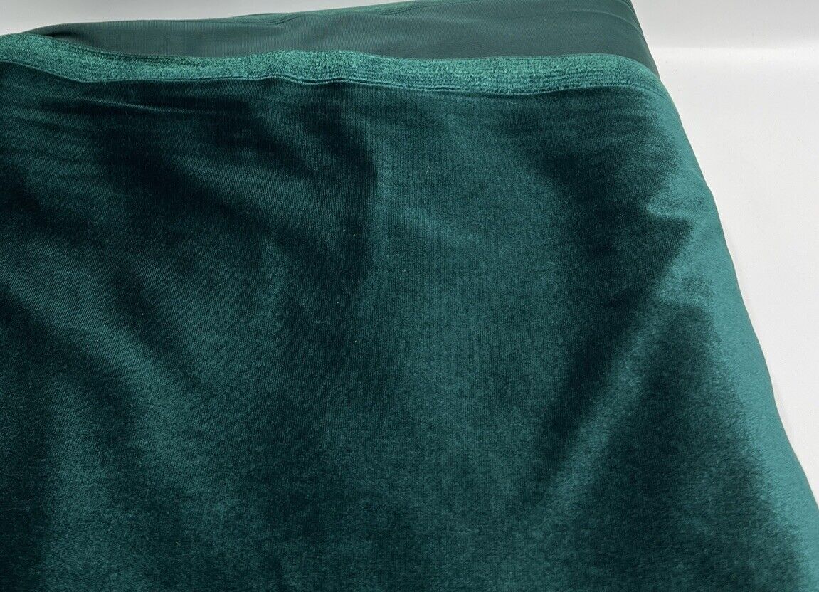 Bottle Green Velour Fabric - T9 Fabrics