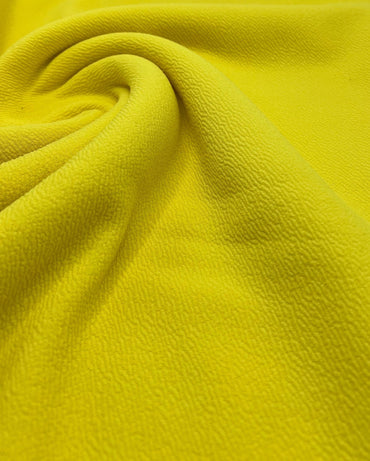 Bright Yellow Liverpool Stretch Fabric - T9 Fabrics