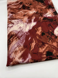 Bronze Mix Print Soft Touch Stretch Fabrics - T9 Fabrics