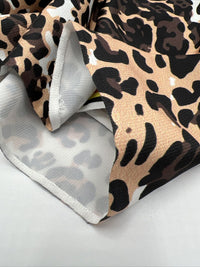 Brown Animal Print ITY Fabric - T9 Fabrics