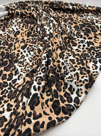 Brown Animal Print ITY Fabric - T9 Fabrics