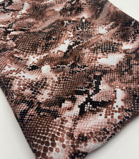 Brown Mix 100% Viscose Non Stretch Fabric - T9 Fabrics