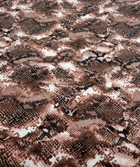 Brown Mix 100% Viscose Non Stretch Fabric - T9 Fabrics