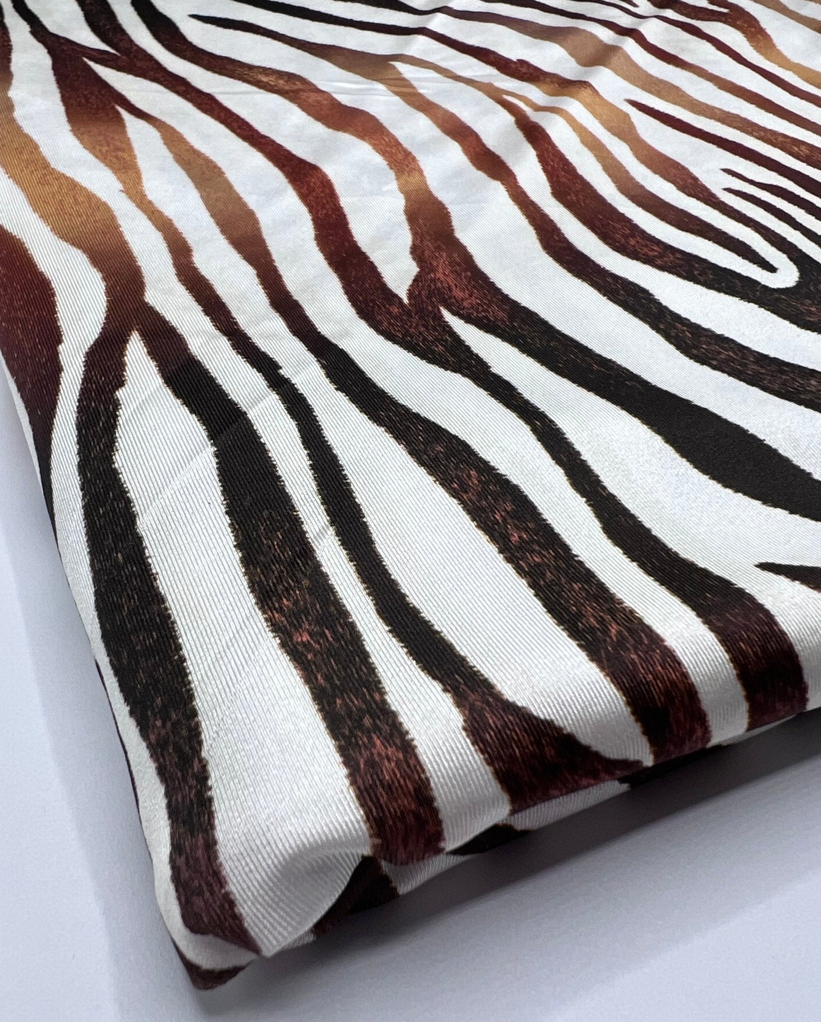 Brown Zebra Swimwear / Sportswear Fabric - T9 Fabrics