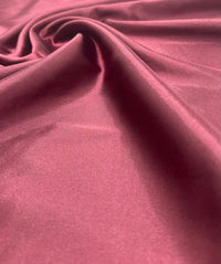 Burgundy Satin Dress Craft Non Stretch Fabric - T9 Fabrics