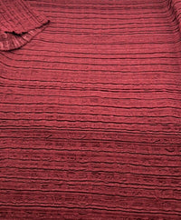 Burgundy Textured Stretch Fabric - T9 Fabrics