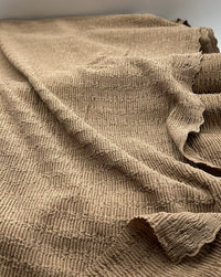 Camel Popcorn Stretch Fabric - T9 Fabrics