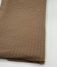 Camel Popcorn Stretch Fabric - T9 Fabrics