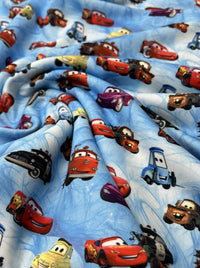 Car Printed Plain Scuba Fabric - T9 Fabrics