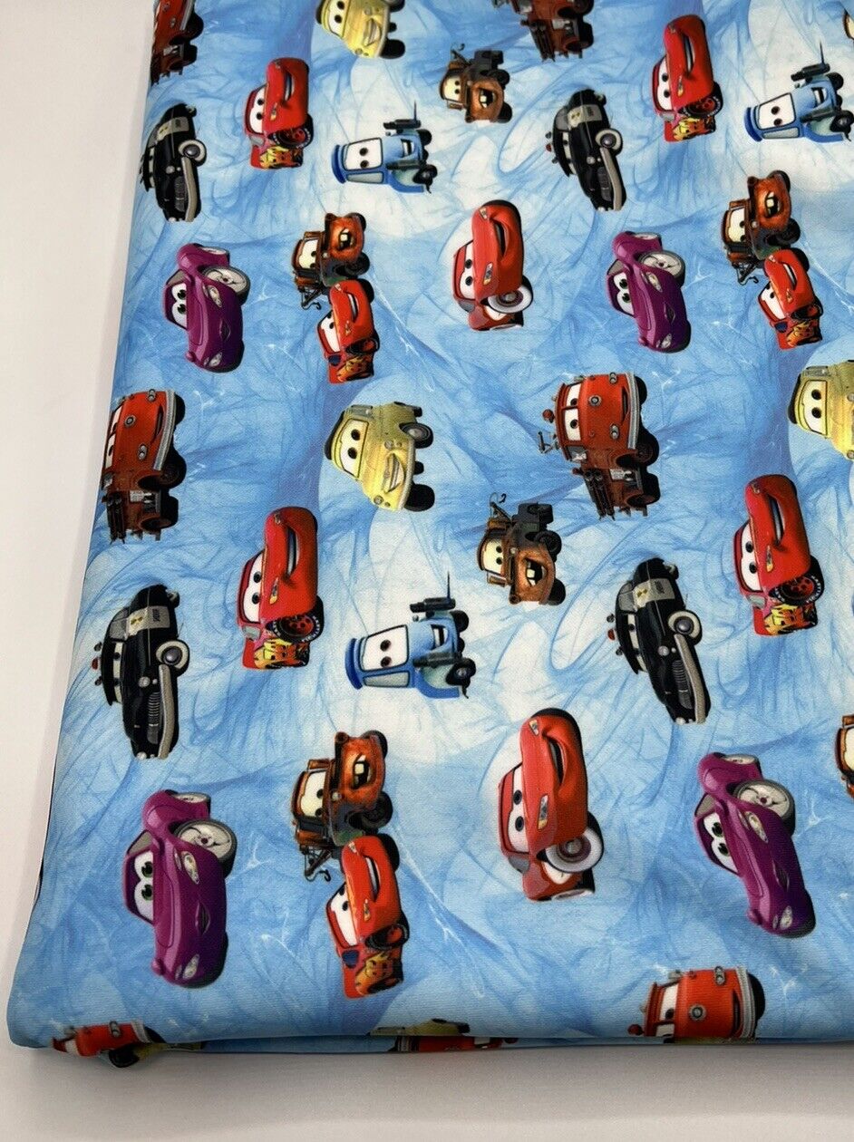 Car Printed Plain Scuba Fabric - T9 Fabrics