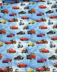 Car Printed Plain Scuba Fabric - T9 Fabrics