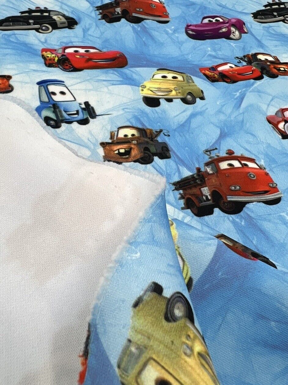 Car Printed Plain Scuba Fabric - T9 Fabrics