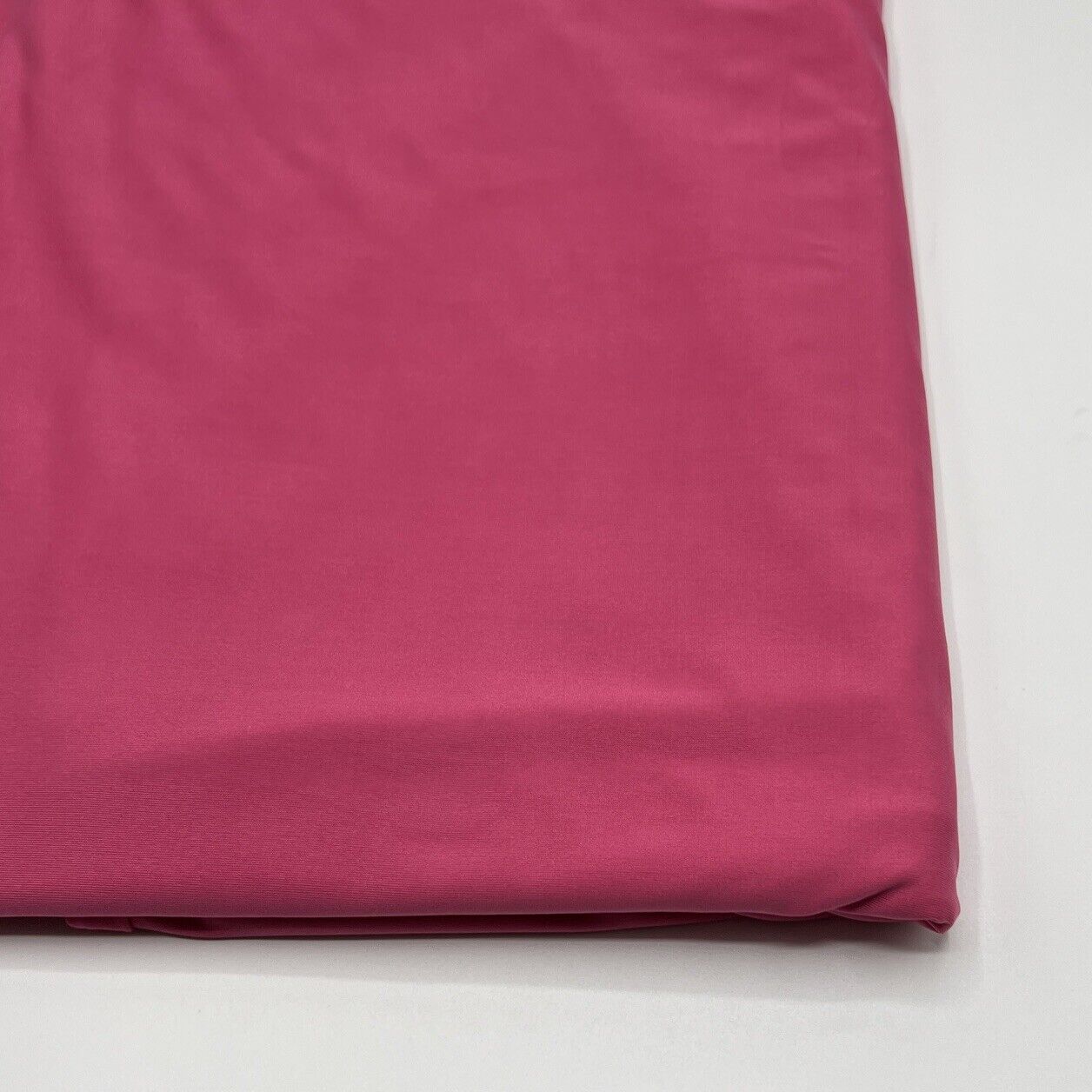 Cerise Bright Pink Plain Soft Touch Stretch Fabric - T9 Fabrics