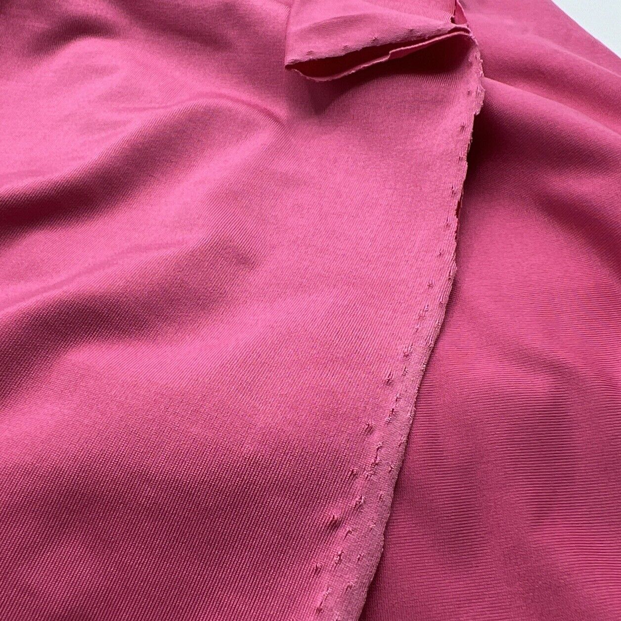 Cerise Bright Pink Plain Soft Touch Stretch Fabric - T9 Fabrics