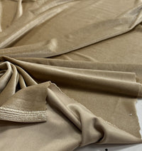 Champagne Velour Fabric - T9 Fabrics