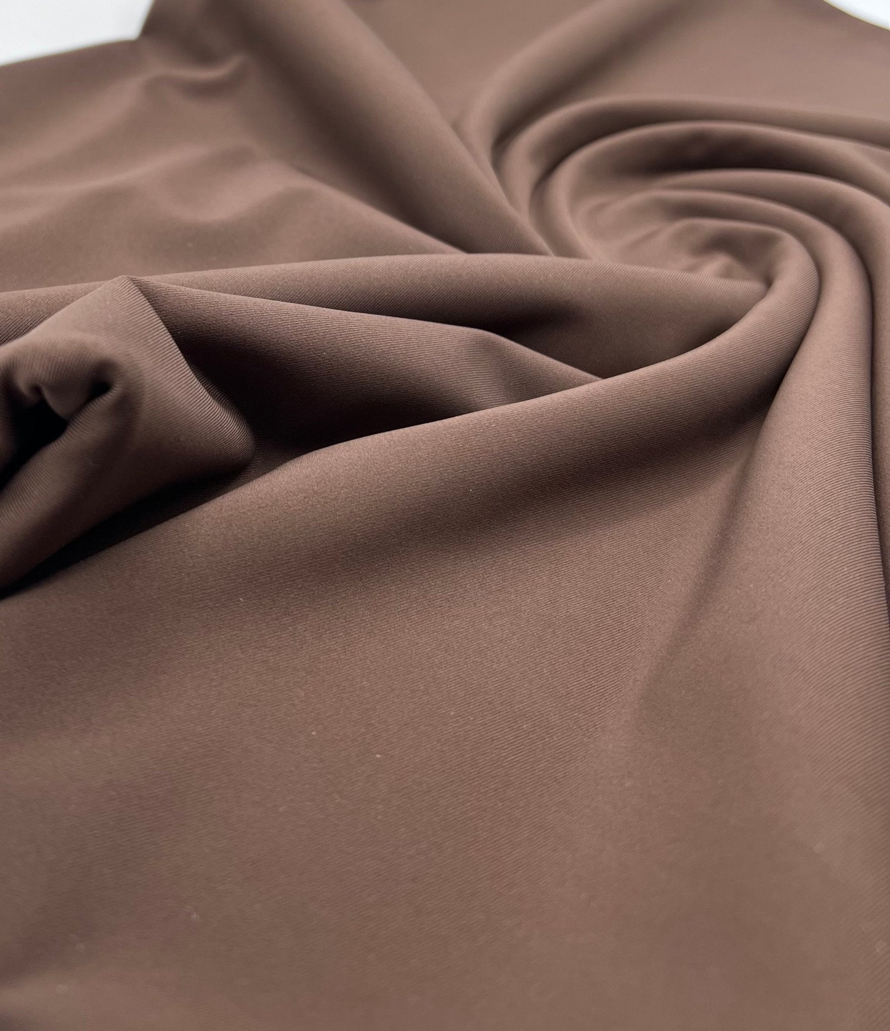 Chocolate Active Sculpting Sportswear Fabric - T9 Fabrics