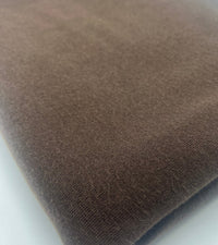 Chocolate Brown Lightweight Melange Knit Stretch Fabric - T9 Fabrics