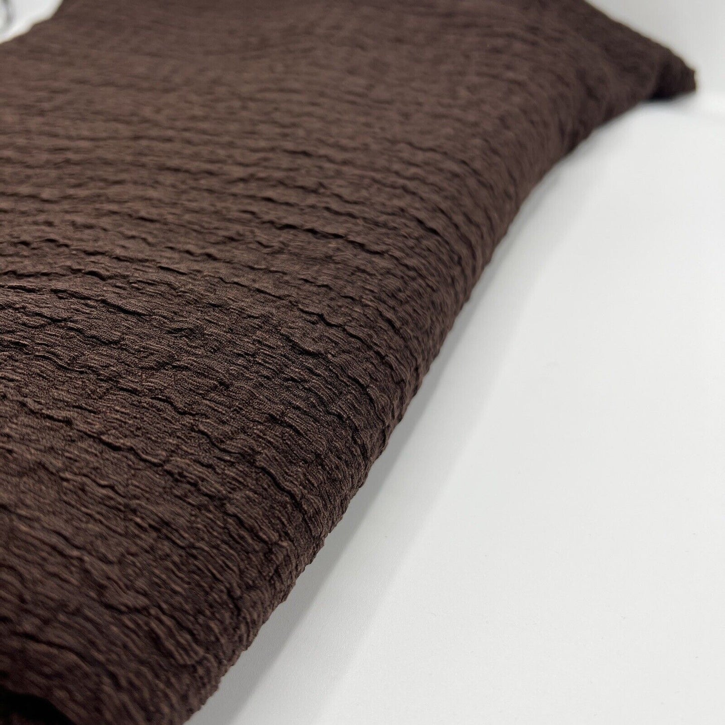 Chocolate Nacho Soft Textured Stretch Fabric - T9 Fabrics