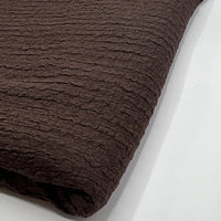 Chocolate Nacho Soft Textured Stretch Fabric - T9 Fabrics