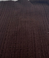 Chocolate Textured Stretch Fabric - T9 Fabrics