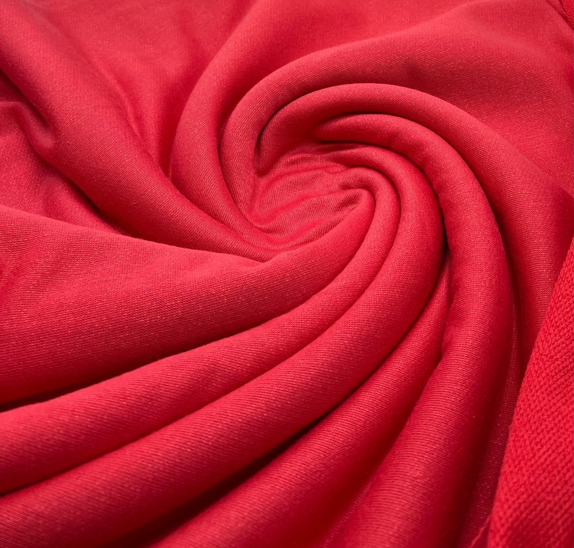 Coral French Terry Loopback Fabric - T9 Fabrics