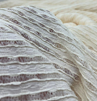 Cream Textured Stretch Dress Craft Fabric - T9 Fabrics