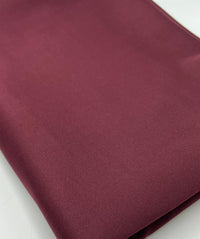 Dark Burgundy Plain Scuba 2 Way Stretch Jersey Fabric - T9 Fabrics