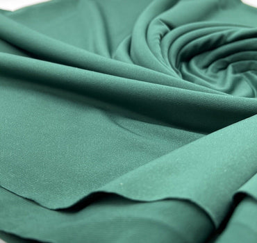 Dark Green ITY Fabric - T9 Fabrics