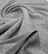 Dark Grey Cotton Stretch Jersey 200 GSM 95/5 Lycra 4 Way Stretch - T9 Fabrics