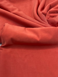 Dark Orange Plain Soft Touch Stretch Fabric - T9 Fabrics