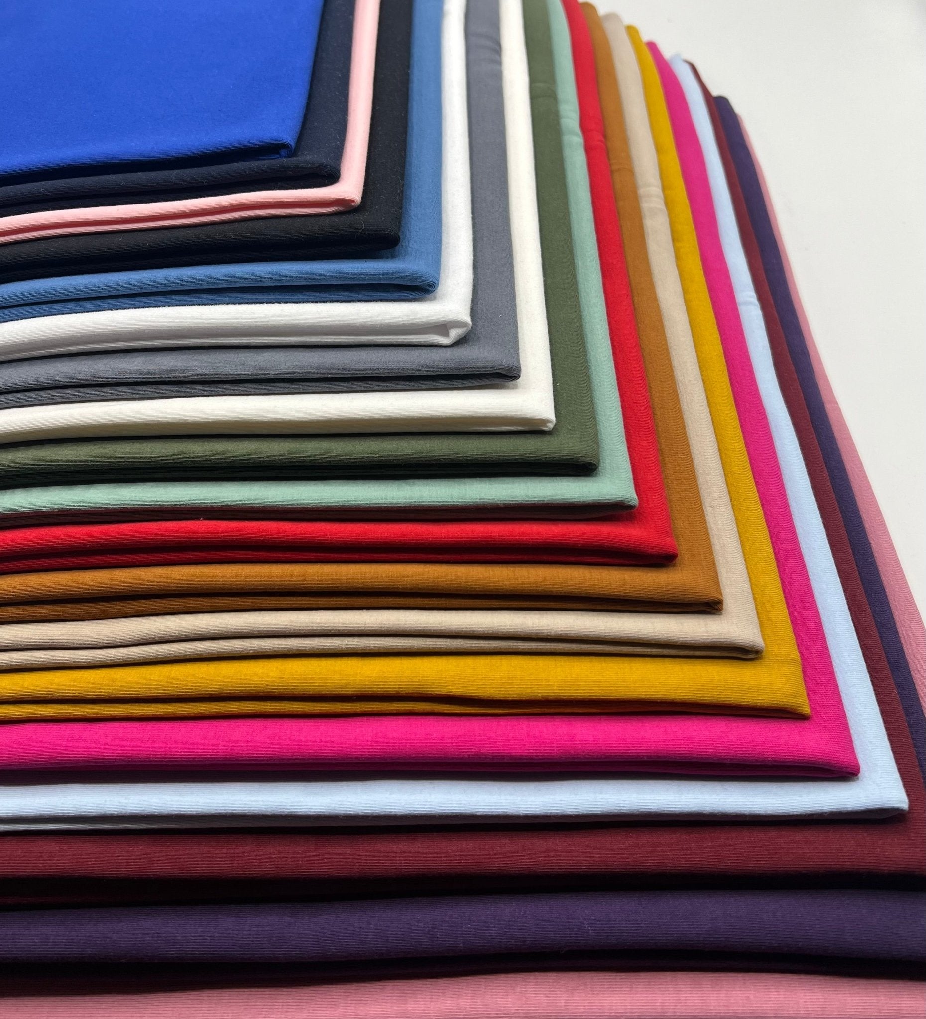 Dark Purple Cotton Stretch Jersey 240 GSM 92/8 Lycra 4 Way Stretch - T9 Fabrics