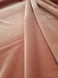 Dusky Pink Velour Fabric - T9 Fabrics