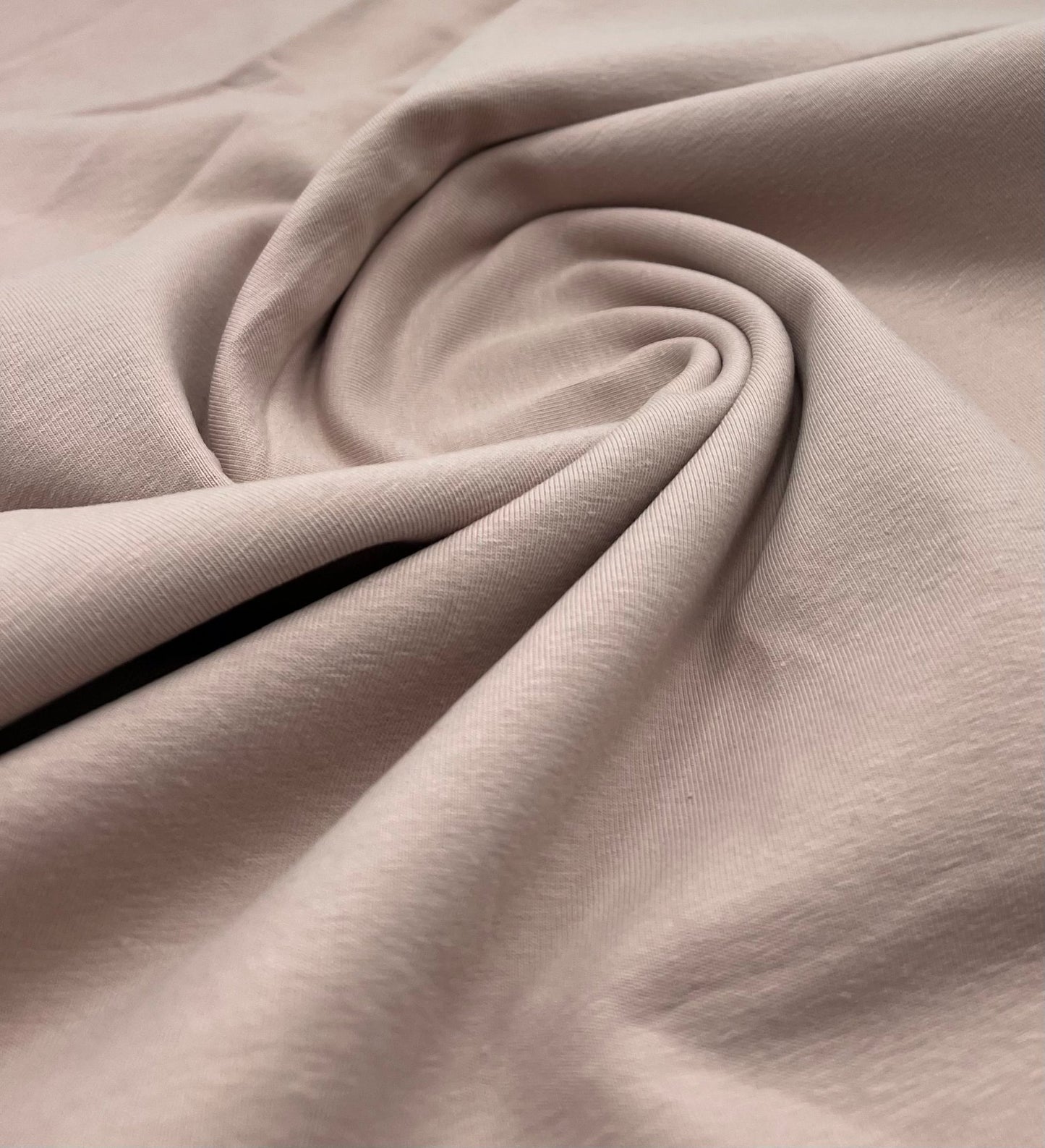 Earthy Pink Cotton Stretch Jersey 240 GSM 92/8 Lycra 4 Way Stretch - T9 Fabrics