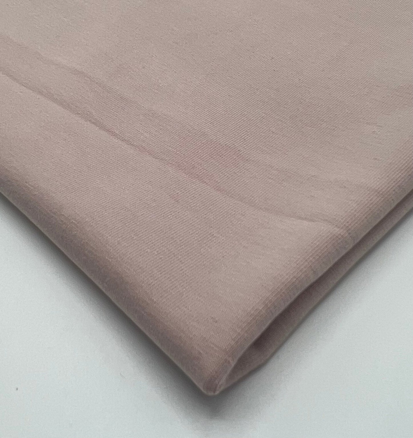 Earthy Pink Cotton Stretch Jersey 240 GSM 92/8 Lycra 4 Way Stretch - T9 Fabrics