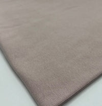 Earthy Pink Jersey Cuffing Ribbing Fabric 270 GSM Cotton Knit 70cm Wide - T9 Fabrics