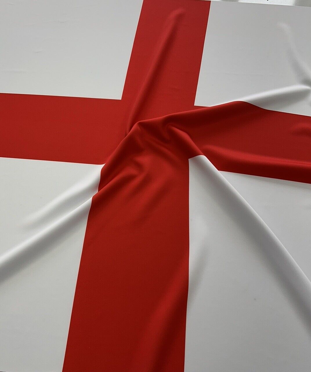 England Flag Scuba Fabric - T9 Fabrics