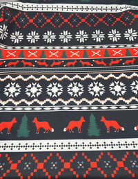 Fair Aisle Printed Plain Scuba 2 Way Stretch Jersey Fabric - T9 Fabrics