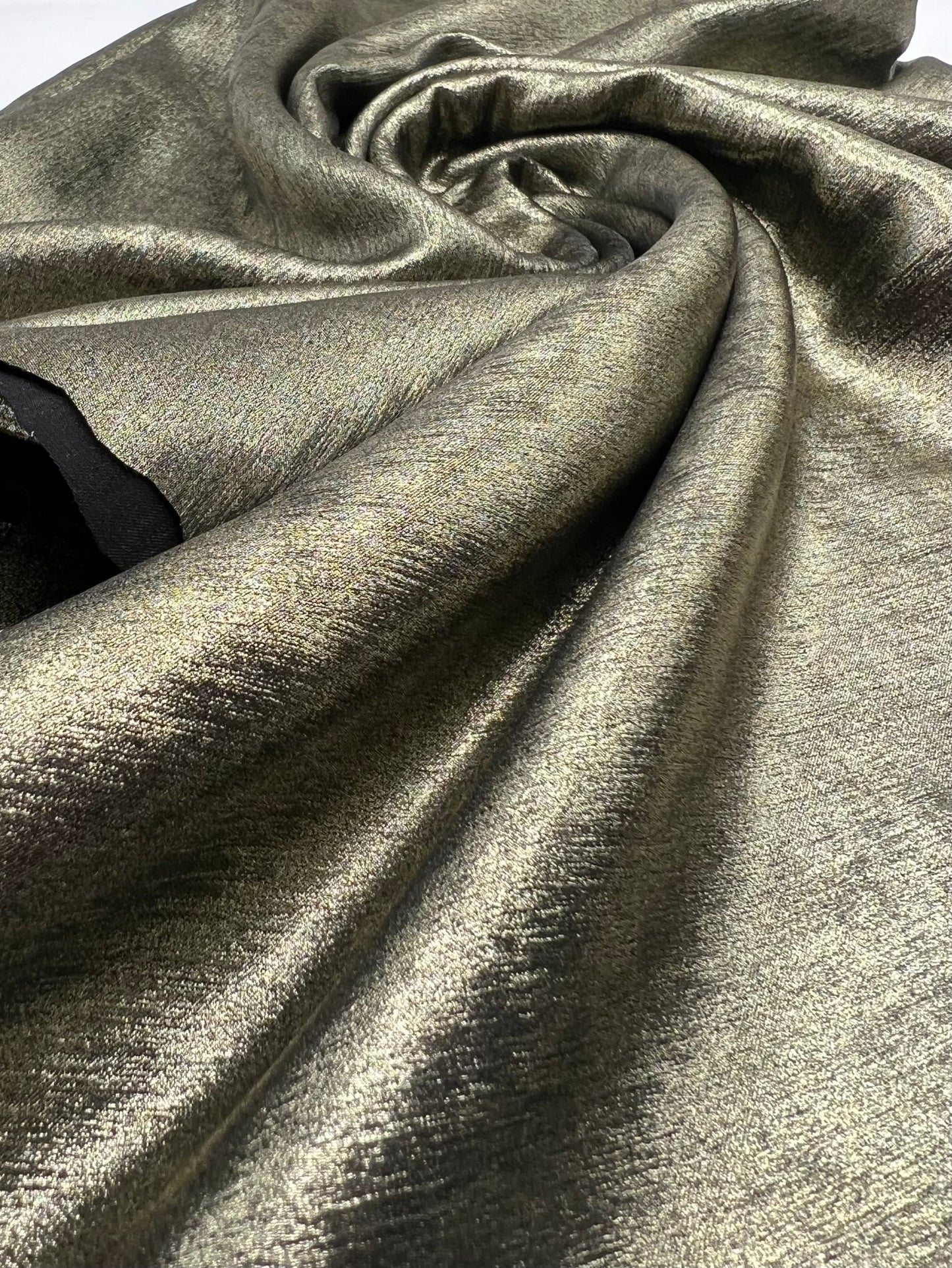 Gold Shiny Lightweight Non Stretch Fabric - T9 Fabrics