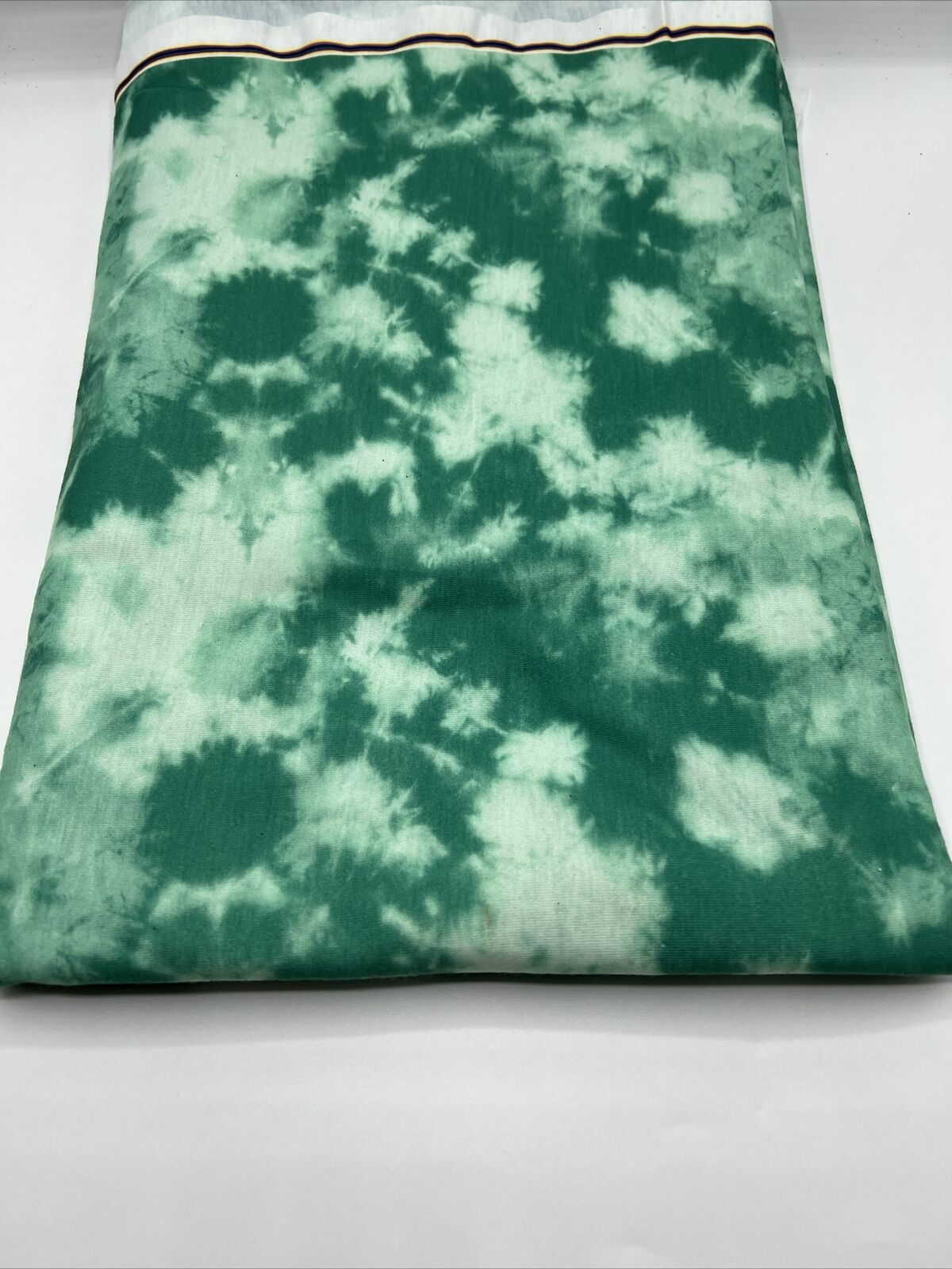 Green Mix Print Spun Poly Stretch Fabric - T9 Fabrics